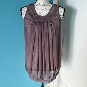 Sheer Tank Blouse
